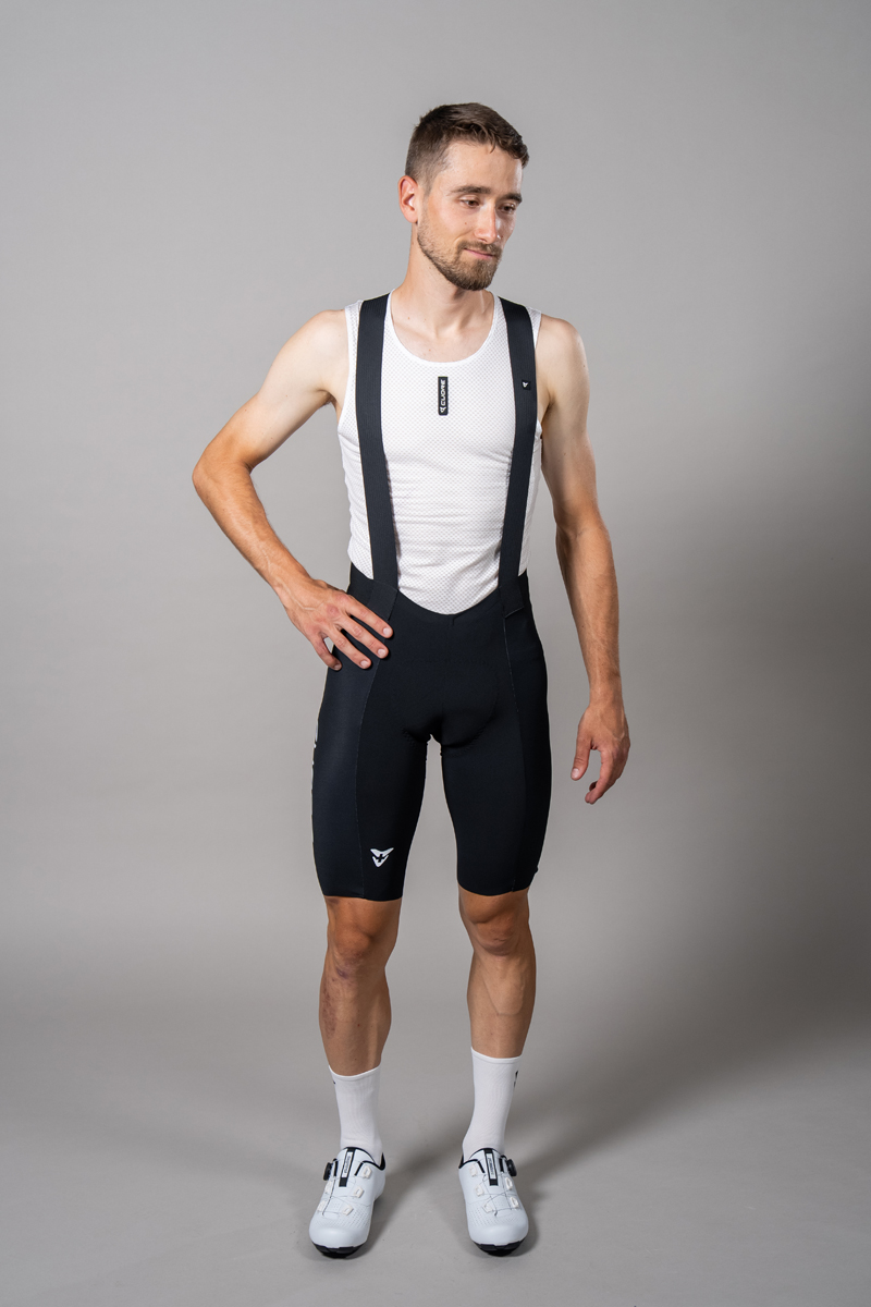 Image for Men's Gold Pro Woven Bib Short - Custom